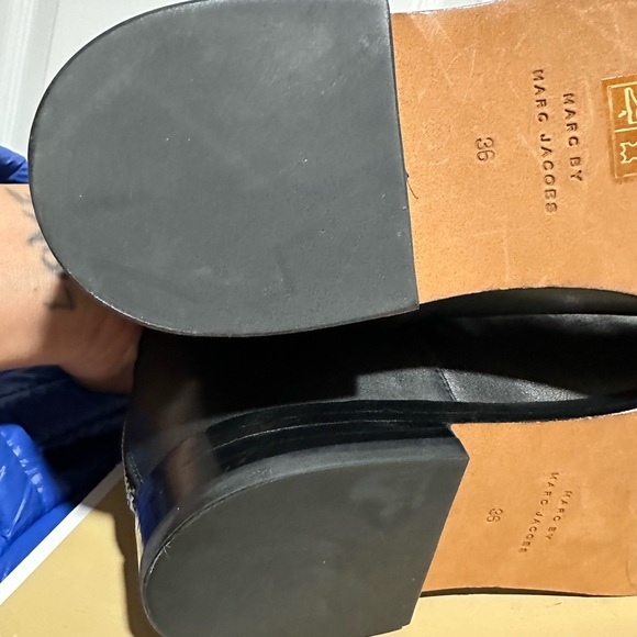 ✨NWT! "MArc Jacobs " Black back zip riding boots!